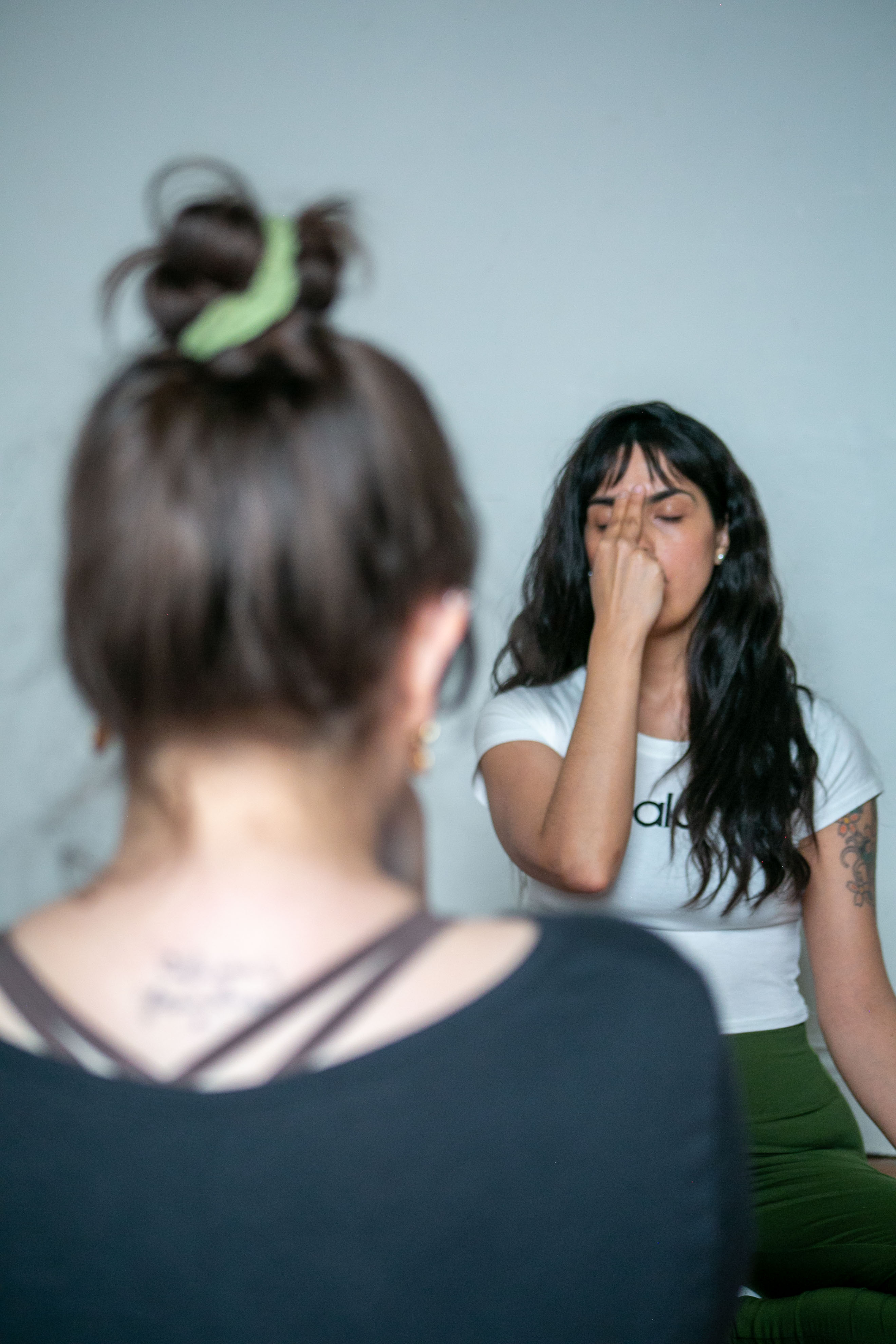 Técnicas de respiración e integración postural